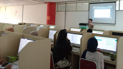 UPT. Perpustakaan Universitas Andalas Gelar Pelatihan Pengelolaan Repository dan e-Prints untuk Tenaga Kependidikan