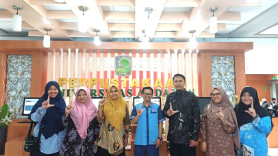 Perkuat Sinergi: Perpustakaan Universitas Andalas Terima Kunjungan Studi Perpustakaan Universitas Adzkia Padang