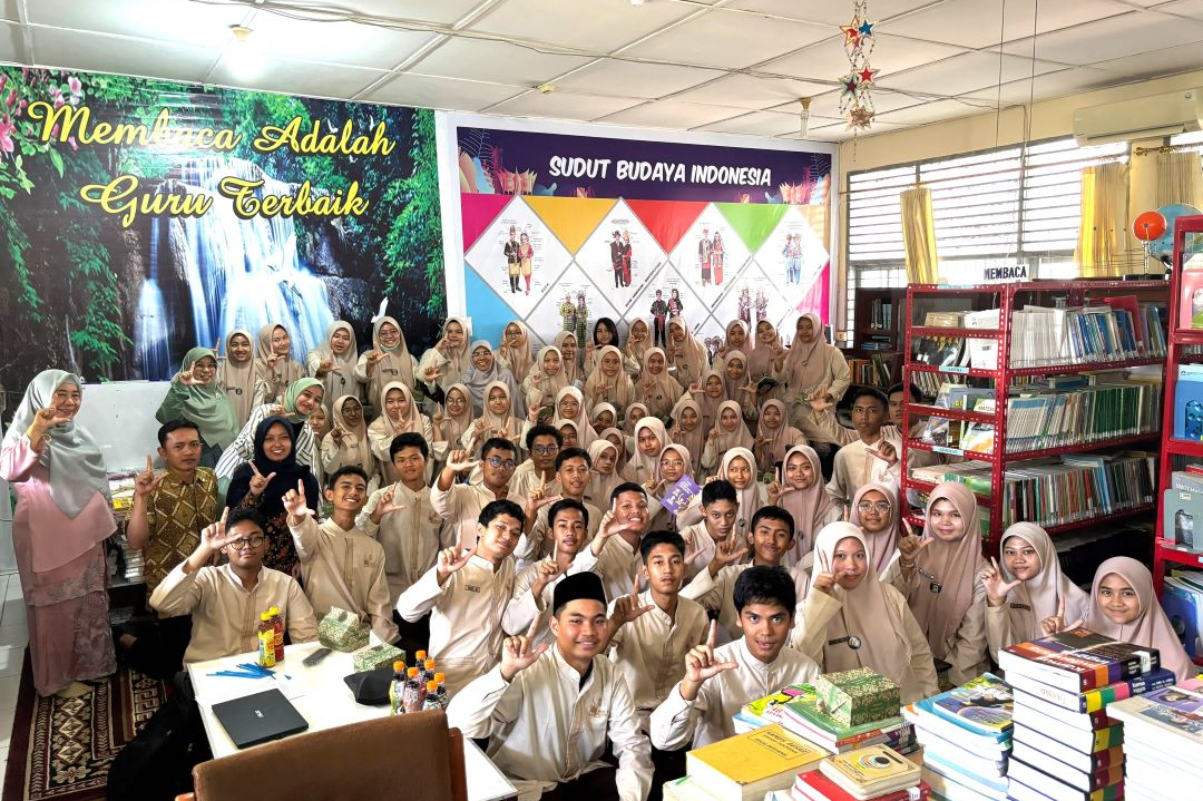 Library UNAND Goes To School: Cara Baru Tingkatkan Kecintaan Terhadap Perpustakaan