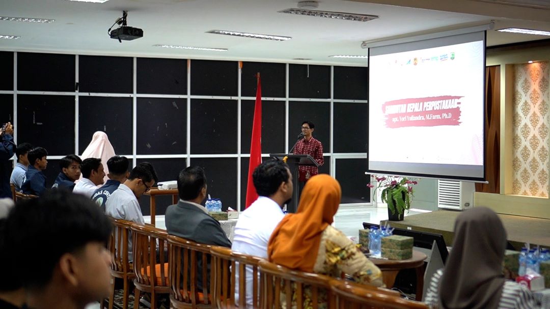 Perpustakaan Unand Fasilitasi Seminar Nasional Migas Center untuk Ketahanan Energi Nasional
