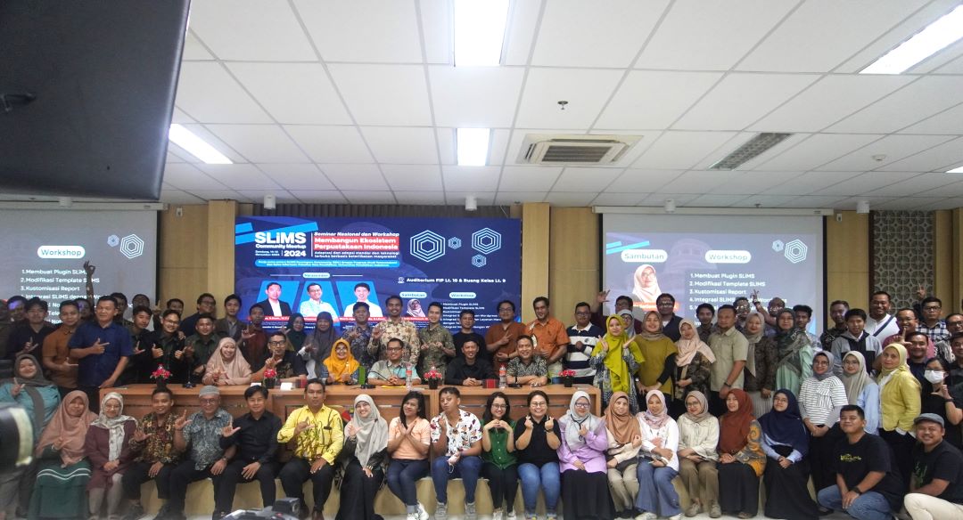 Perpustakaan Universitas Andalas Berpartisipasi dalam SLiMS Community Meetup 2024