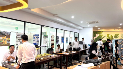 Kreativitas yang Muda Berkarya :Perpustakaan UNAND Fasilitasi Pameran Tugas Akhir Mahasiswa Teknik Komputer