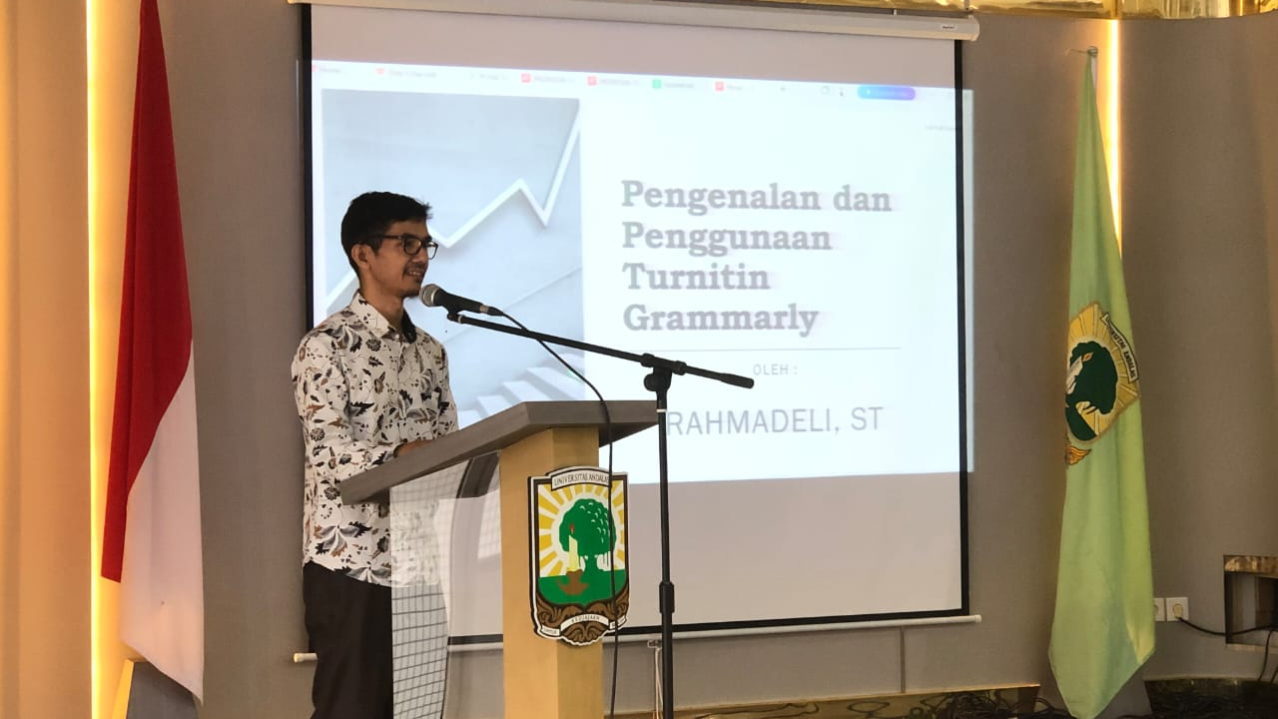 Optimalkan Karya: UPT. Perpustakaan UNAND Sukses Gelar Sosialisasi Turnitin dan Grammarly Perdana di Fakultas Pertanian