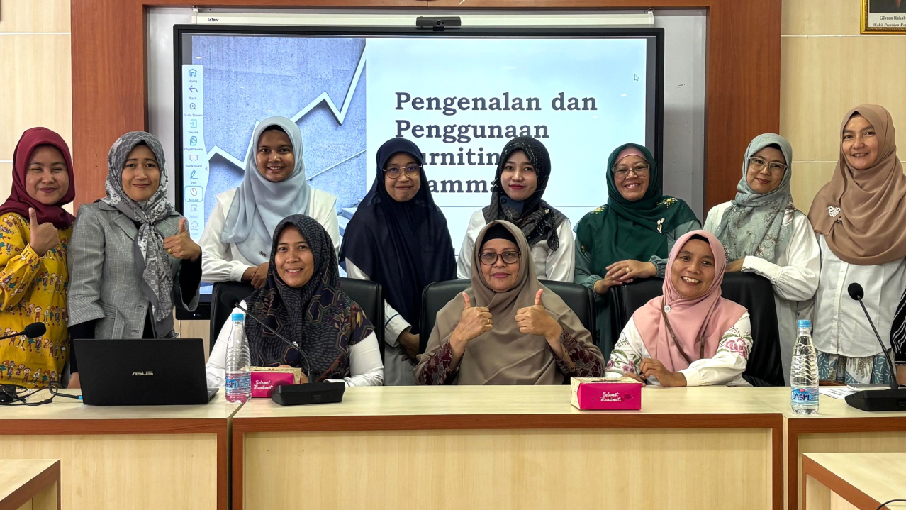 Perpustakaan UNAND Inisiasi Sosialisasi Turnitin dan Grammarly di Fakultas Keperawatan