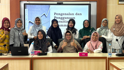 Perpustakaan UNAND Inisiasi Sosialisasi Turnitin dan Grammarly di Fakultas Keperawatan