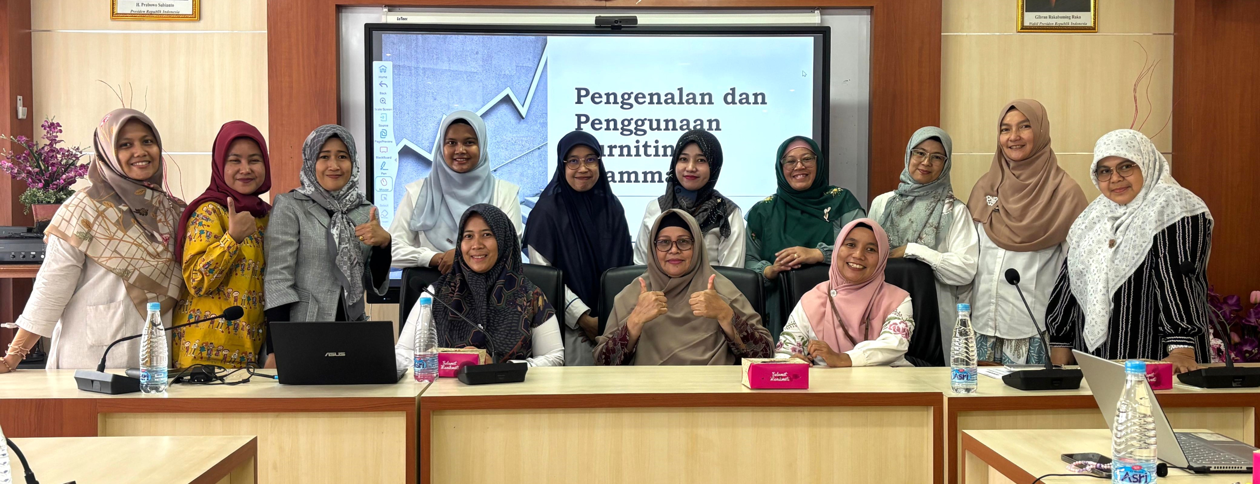 Perpustakaan UNAND Inisiasi Sosialisasi Turnitin dan Grammarly di Fakultas Keperawatan