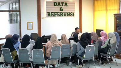 Mahasiswa UIN Imam Bonjol Lakukan Studi Observasi ke Perpustakaan Universitas Andalas