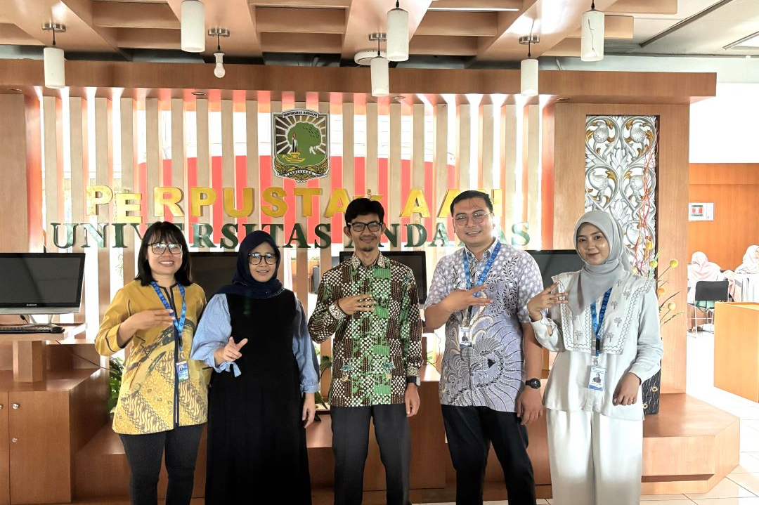 Perpustakaan Universitas Andalas Bersama PT. Penerbit Erlangga Jajaki Kerja Sama Strategis